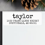 Vintage Minimal Simple Typewriter Return Address<br><div class="desc">Enhance the charm of your holiday correspondence with our Vintage Minimal Simple Typewriter Return Address Labels. These holiday return address labels are designed to capture the essence of the season with their rustic vintage aesthetic. The typewriter-style text and modern minimalist design create an elegant yet simple look that perfectly complements...</div>