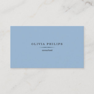 Vintage minimalist business card