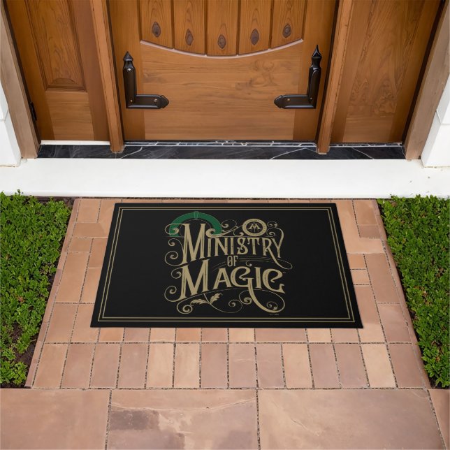 Vintage MINISTRY OF MAGIC™ Graphic Doormat (Outdoor)