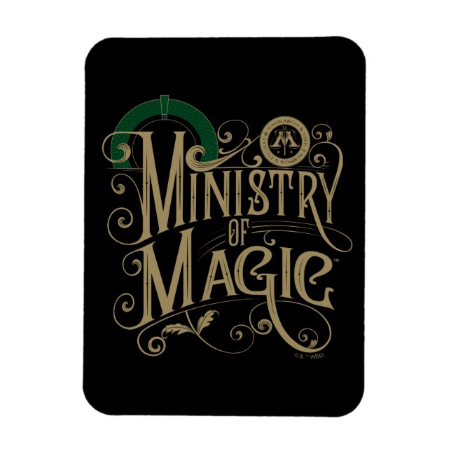 Vintage MINISTRY OF MAGIC™ Graphic Magnet (Vertical)