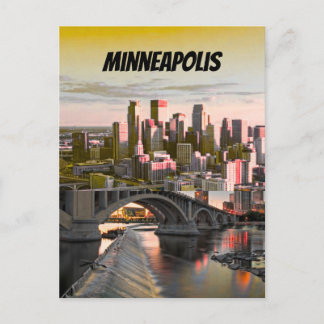 Vintage Minneapolis Minnesota Postcard | Minneapol