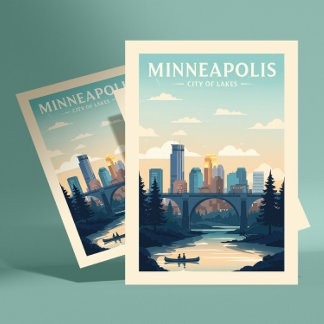 Vintage Minneapolis Postcard