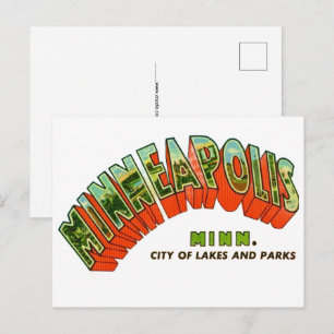Vintage Minneapolis Postcard
