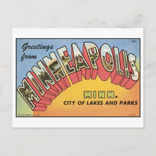 Vintage Minneapolis Postcard