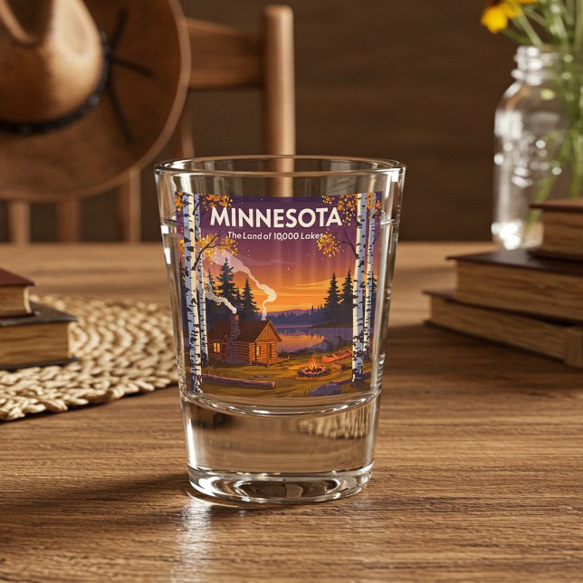  Vintage Minnesota Shot Glass (Creator Uploaded)