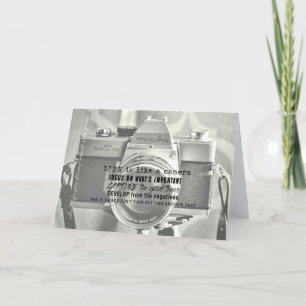 VINTAGE MINOLTA Greeting Card