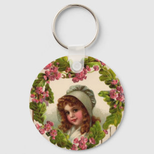 Vintage Miss Key Ring