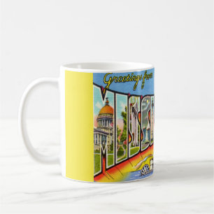 Vintage Mississippi Greetings  Coffee Mug