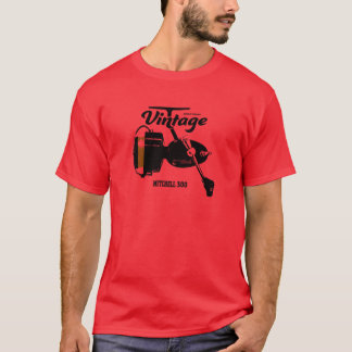 Vintage Mitchell 300 Fishing Reel Oversized T-Shirt