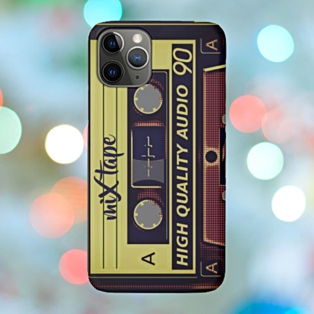 Vintage Mix Tape iPhone Case – Retro Music Vibes (Creator Uploaded)