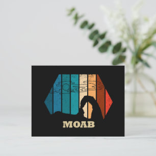 Vintage Moab - Utah - Arches National Park Holiday Postcard