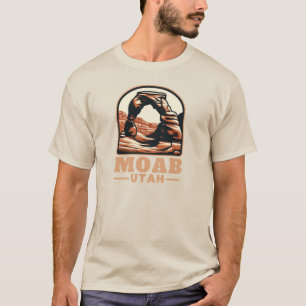 Vintage Moab Utah Arches National Park T-Shirt