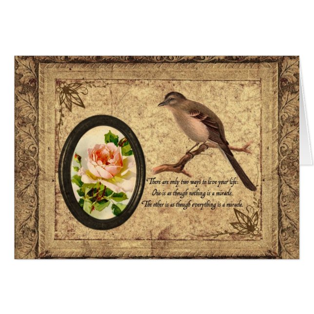 Vintage Mockingbird (Front Horizontal)