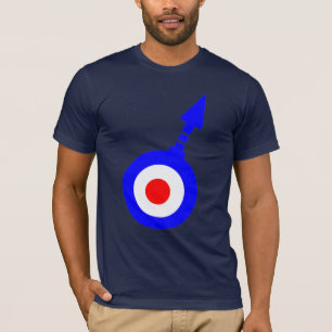 Vintage Mod target with Degree Arrow T-Shirt