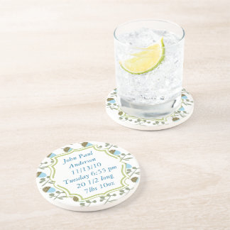 Vintage Modern Acorn Colourful Coasters