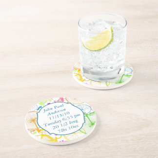 Vintage Modern Bicycle Colourful Coasters
