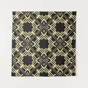 Vintage modern tiles pattern. Abstract art deco se Tapestry