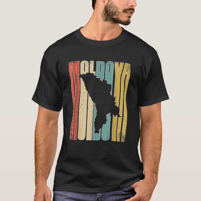 Vintage Moldova  T-Shirt (Front)