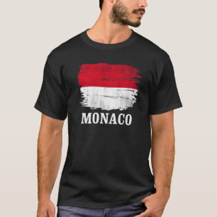 Vintage Monaco Flag T-Shirt