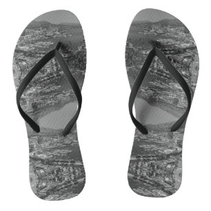 Vintage Monaco Monte-Carlo General view Flip Flops