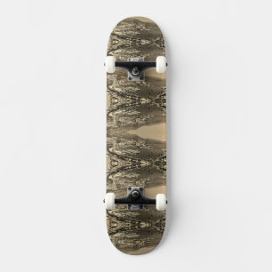 Vintage Monaco Monte-Carlo General view Jigsaw Puz Skateboard