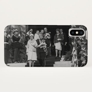 Vintage Monaco Prince Albert and Princess Grace iPhone X Case