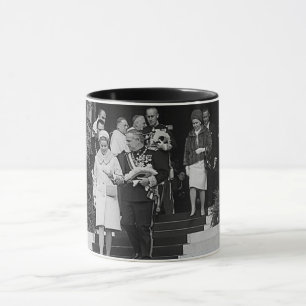 Vintage Monaco Prince Albert and Princess Grace Mu Mug