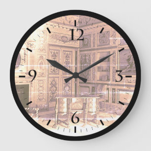 Vintage Monaco Prince's palace Mazarin Room Watch Large Clock