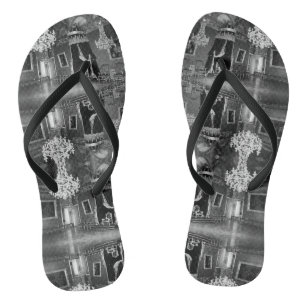 Vintage Monaco Prince's palace The Thron Flip Flops