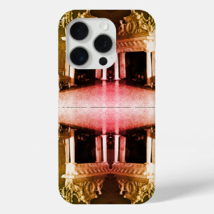 Vintage Monaco Prince's palace Thron Room iPhone 15 Pro Case