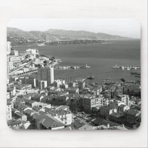 Vintage Monaco Principality Monte Carlo port Mouse Mat