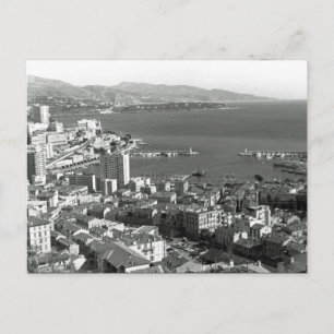 Vintage Monaco Principality Monte Carlo port Postcard