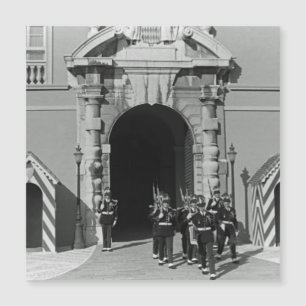 Vintage Monaco Principality princely palace