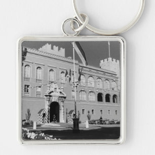Vintage Monaco Principality princely palace 1970 Key Ring