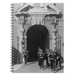 Vintage Monaco Principality princely palace Notebook