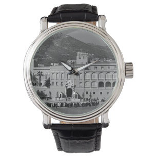 Vintage Monaco Principality square palace Watch