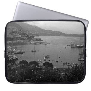 Vintage Monaco Principality The port Laptop Sleeve