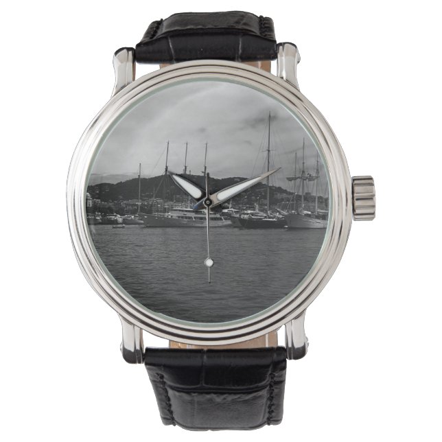 Vintage Monaco Principality The port Watch (Front)