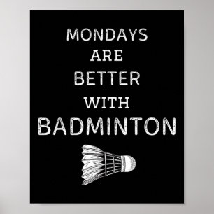 Vintage Mondays Are Better With Badminton Retro Ba Poster