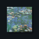 Vintage Monet Water Lilies Canvas Print<br><div class="desc">Monet Water Lilies</div>