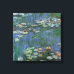 Vintage Monet Water Lilies Canvas Print<br><div class="desc">Monet Water Lilies</div>