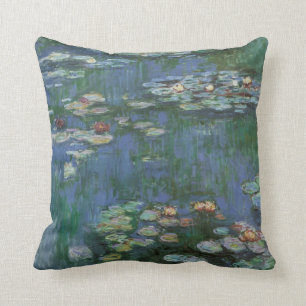 Vintage Monet Water Lilies Cushion
