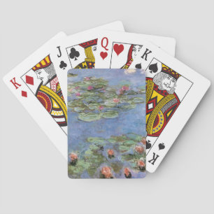 Vintage Monet Water Lilies Playing Cards