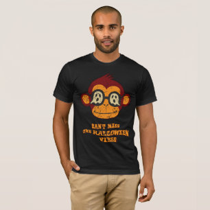Vintage Monkey Ghost – Can’t Miss the Halloween T-Shirt