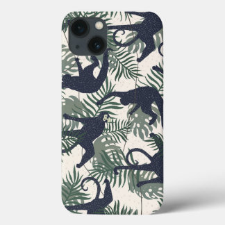 Vintage Monkey Pattern iPhone 13 Case