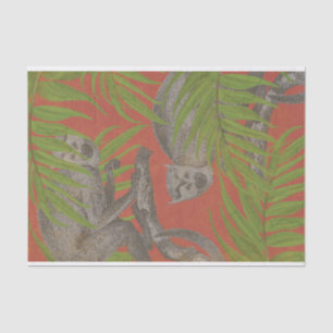 Vintage Monkey Tissue Paper