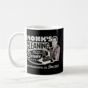 Vintage Monk's Cleaning Service 1 Coffee Mug
