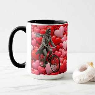 Vintage mono and coffee mug de