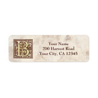 Vintage Monogram B