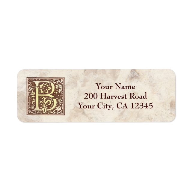 Vintage Monogram B (Front)